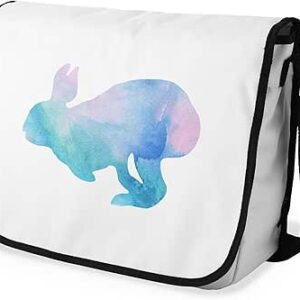 بوناميزون شنطة ماسنجر مدرسية مطبوعة رقميا مع حزام اسود للطلاب، شنطة كروس وشنطة ساعي، شنطة كتف للمدرسة، العودة الى المدرسة، المقاس: 29 × 36 سم