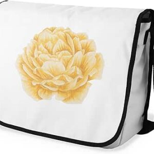 بوناميزون شنطة ماسنجر مدرسية مطبوعة رقميا مع حزام اسود للطلاب، شنطة كروس وشنطة ساعي، شنطة كتف للمدرسة، العودة الى المدرسة، المقاس: 29 × 36 سم