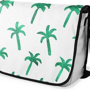 شنطة ماسنجر مدرسية مطبوعة رقمية بحزام اسود للبنات والاولاد من لو جاردين دو لين، شنطة ماسنجر للطلاب، شنط كتف مقاس 29 × 36 سم