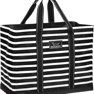 سكوت شنطة يد كبيرة توت اصلية من دينو، شنطة كبيرة الحجم للنساء، خفيفة الوزن، شنطة شاطئ للسفر مقاومة للماء، شنطة حمام السباحة بتصميم قابل للطي، تتميز بلون اسود فليتوود