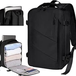 شنطة ظهر من جلوكستار لرايان اير/يورونجز/ويز مقاس 40 × 20 × 25 انش، شنطة ظهر للسفر مع شنطة لابتوب مقاس 15 انش، شنطة ظهر للسفر 20