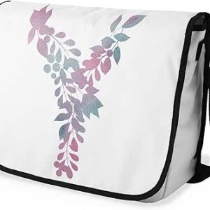 شنطة ماسنجر مدرسية مطبوعة رقمية بحزام اسود للبنات والاولاد من لو جاردين دو لين، شنطة ماسنجر للطلاب، شنط كتف مقاس 29 × 36 سم