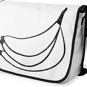 شنطة ماسنجر مدرسية مطبوعة رقمية بحزام اسود للبنات والاولاد من لو جاردين دو لين، شنطة ماسنجر للطلاب، شنط كتف مقاس 29 × 36 سم