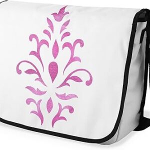 شنطة ماسنجر مدرسية مطبوعة رقمية بحزام اسود للبنات والاولاد من لو جاردين دو لين، شنطة ماسنجر للطلاب، شنط كتف مقاس 29 × 36 سم