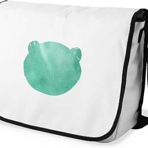 بوناميزون شنطة ماسنجر مدرسية مطبوعة رقميا مع حزام اسود للطلاب، شنطة كروس وشنطة ساعي، شنطة كتف للمدرسة، العودة الى المدرسة، المقاس: 29 × 36 سم