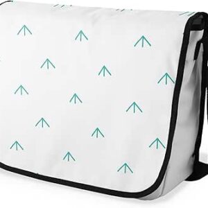 شنطة ماسنجر مدرسية مطبوعة رقمية بحزام اسود للبنات والاولاد من لو جاردين دو لين، شنطة ماسنجر للطلاب، شنط كتف مقاس 29 × 36 سم