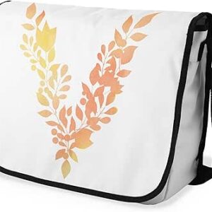 بوناميزون شنطة ماسنجر مدرسية مطبوعة رقميا مع حزام اسود للطلاب، شنطة كروس وشنطة ساعي، شنطة كتف للمدرسة، العودة الى المدرسة، المقاس: 29 × 36 سم، للأطفال من الجنسين