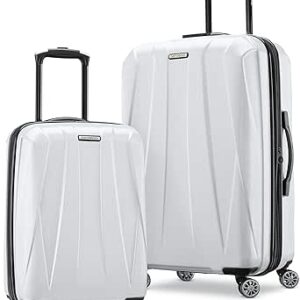 سامسونايت شنطة سفر قابلة للتوسيع بجوانب صلبة مع عجلات دوارة من سنتريك 2