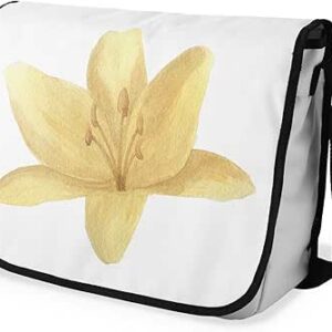 شنطة ماسنجر مدرسية مطبوعة رقمية بحزام اسود للبنات والاولاد من لو جاردين دو لين، شنطة ماسنجر للطلاب، شنط كتف مقاس 29 × 36 سم