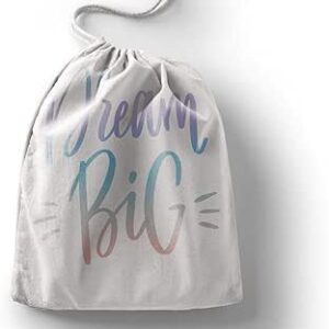 بوناميزون شنطة منتجات قطنية مطبوعة مع رباط، شنطة بقالة قابلة لاعادة الاستخدام، اكياس صديقة للبيئة وقابلة للتحلل البيولوجي، شنطة سفر، شنط تسوق، صديقة للبيئة، قابلة للطي، المقاس: 20×30 سم، قماش