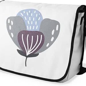 شنطة ماسنجر مدرسية مطبوعة رقمية بحزام اسود للبنات والاولاد من لو جاردين دو لين، شنطة ماسنجر للطلاب، شنط كتف مقاس 29 × 36 سم