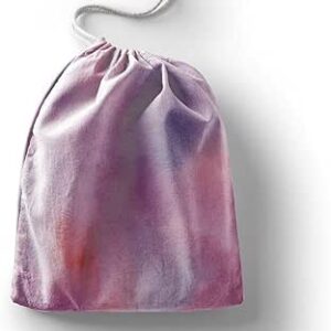 بوناميزون شنطة منتجات قطنية مطبوعة مع رباط، شنطة بقالة قابلة لاعادة الاستخدام، اكياس صديقة للبيئة وقابلة للتحلل البيولوجي، شنطة سفر، شنط تسوق، صديقة للبيئة، قابلة للطي، المقاس: 12×15 سم