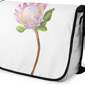 بوناميزون شنطة ماسنجر مدرسية مطبوعة رقميا مع حزام اسود للطلاب، شنطة كروس وشنطة ساعي، شنطة كتف للمدرسة، العودة الى المدرسة، المقاس: 29 × 36 سم