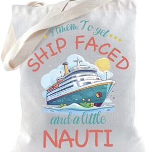 تسوتمو حقيبة أدوات الزينة هدية كروز للعطلات السياحية، حقيبة حمل للسفينة السياحية للمسافرين والرحلات البحرية والقارب والرحلات البحرية، هدية شرب