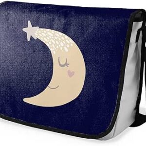 بوناميزون شنطة ماسنجر مدرسية مطبوعة رقميا للطلاب، شنطة كروس بودي وشنطة ساعي، شنطة كتف للمدرسة، العودة الى المدرسة، المقاس: 29 × 36 سم