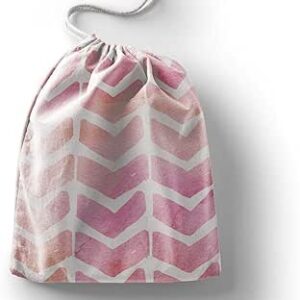 بوناميزون شنطة منتجات قطنية مطبوعة مع رباط، شنطة بقالة قابلة لاعادة الاستخدام، اكياس صديقة للبيئة وقابلة للتحلل البيولوجي، شنطة سفر، شنط تسوق، صديقة للبيئة، قابلة للطي، المقاس: 20×30 سم