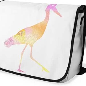 بوناميزون شنطة ماسنجر مدرسية مطبوعة رقميا مع حزام اسود للطلاب، شنطة كروس وشنطة ساعي، شنطة كتف للمدرسة، العودة الى المدرسة، المقاس: 29 × 36 سم