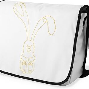 بوناميزون شنطة ماسنجر مدرسية مطبوعة رقميا مع حزام اسود للطلاب، شنطة كروس وشنطة ساعي، شنطة كتف للمدرسة، العودة الى المدرسة، المقاس: 29 × 36 سم