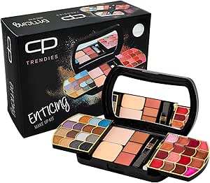 سي بي ترينديز مجموعة مكياج 83 - انتيكينج - التيميت كولور - مجموعة هدايا للنساء/البنات | مجموعة مكياج الكل في واحد، طبيعي