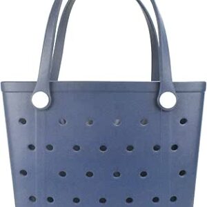 شنطة شاطئ مطاطية من اويريوك، شنطة توت متوسطة الحجم للشاطئ، شنطة شاطئ صغيرة مقاومة للماء والرمل