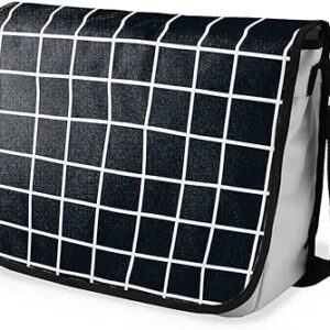 بوناميزون شنطة ماسنجر مدرسية مطبوعة رقميا للطلاب، شنطة كروس بودي وشنطة ساعي، شنطة كتف للمدرسة، العودة الى المدرسة، المقاس: 29 × 36 سم