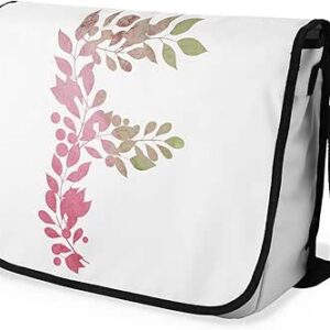 شنطة ماسنجر مدرسية مطبوعة رقمية بحزام اسود للبنات والاولاد من لو جاردين دو لين، شنطة ماسنجر للطلاب، شنط كتف مقاس 29 × 36 سم