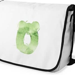 بوناميزون شنطة ماسنجر مدرسية مطبوعة رقميا مع حزام اسود للطلاب، شنطة كروس وشنطة ساعي، شنطة كتف للمدرسة، العودة الى المدرسة، المقاس: 29 × 36 سم