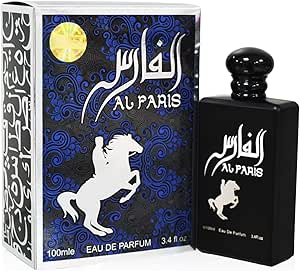 عطر الفارس الخليجي او دي بارفان عالي الجودة بتاثير يدوم طويلا للرجال من مجموعة دبي نايتس، 100 مل