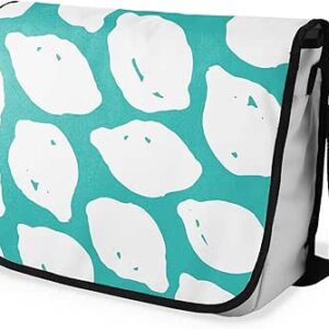 شنطة ماسنجر مدرسية مطبوعة رقمية بحزام اسود للبنات والاولاد من لو جاردين دو لين، شنطة ماسنجر للطلاب، شنط كتف مقاس 29 × 36 سم