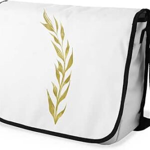 شنطة ماسنجر مدرسية مطبوعة رقمية بحزام اسود للبنات والاولاد من لو جاردين دو لين، شنطة ماسنجر للطلاب، شنط كتف مقاس 29 × 36 سم