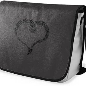 بوناميزون شنطة ماسنجر مدرسية مطبوعة رقميا للطلاب، شنطة كروس بودي وشنطة ساعي، شنطة كتف للمدرسة، العودة الى المدرسة، المقاس: 29 × 36 سم