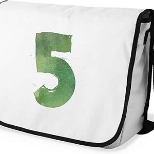 بوناميزون شنطة ماسنجر مدرسية مطبوعة رقميا مع حزام اسود للطلاب، شنطة كروس وشنطة ساعي، شنطة كتف للمدرسة، العودة الى المدرسة، المقاس: 29 × 36 سم