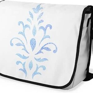 بوناميزون شنطة ماسنجر مدرسية مطبوعة رقميا مع حزام اسود للطلاب، شنطة كروس وشنطة ساعي، شنطة كتف للمدرسة، العودة الى المدرسة، المقاس: 29 × 36 سم