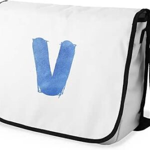 بوناميزون شنطة ماسنجر مدرسية مطبوعة رقميا مع حزام اسود للطلاب، شنطة كروس وشنطة ساعي، شنطة كتف للمدرسة، العودة الى المدرسة، المقاس: 29 × 36 سم