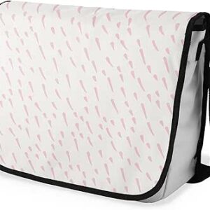 شنطة ماسنجر مدرسية مطبوعة رقمية بحزام اسود للبنات والاولاد من لو جاردين دو لين، شنطة ماسنجر للطلاب، شنط كتف مقاس 29 × 36 سم