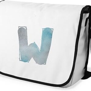 شنطة ماسنجر مدرسية مطبوعة رقمية بحزام اسود للبنات والاولاد من لو جاردين دو لين، شنطة ماسنجر للطلاب، شنط كتف مقاس 29 × 36 سم