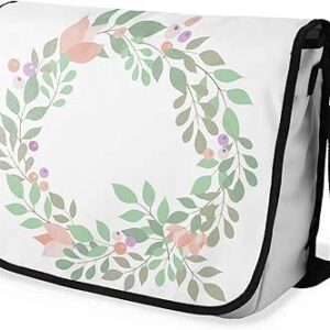 شنطة ماسنجر مدرسية مطبوعة رقمية بحزام اسود للبنات والاولاد من لو جاردين دو لين، شنطة ماسنجر للطلاب، شنط كتف مقاس 29 × 36 سم