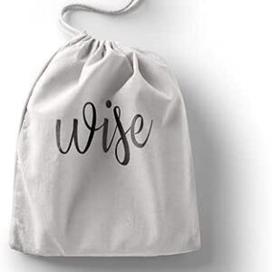 بوناميزون شنطة منتجات قطنية مطبوعة مع رباط، شنطة بقالة قابلة لاعادة الاستخدام، اكياس صديقة للبيئة وقابلة للتحلل البيولوجي، شنطة سفر، شنط تسوق، صديقة للبيئة، قابلة للطي، المقاس: 20×30 سم