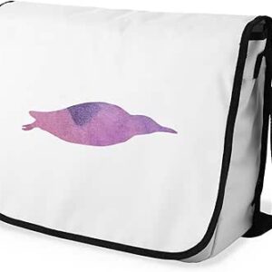 بوناميزون شنطة ماسنجر مدرسية مطبوعة رقميا مع حزام اسود للطلاب، شنطة كروس وشنطة ساعي، شنطة كتف للمدرسة، العودة الى المدرسة، المقاس: 29 × 36 سم