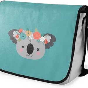 بوناميزون شنطة ماسنجر مدرسية مطبوعة رقميا للطلاب، شنطة كروس بودي وشنطة ساعي، شنطة كتف للمدرسة، العودة الى المدرسة، المقاس: 29 × 36 سم، ألوان متعددة