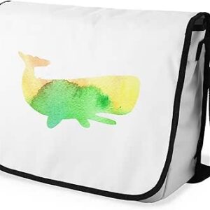 شنطة ماسنجر مدرسية مطبوعة رقمية بحزام اسود للبنات والاولاد من لو جاردين دو لين، شنطة ماسنجر للطلاب، شنط كتف مقاس 29 × 36 سم