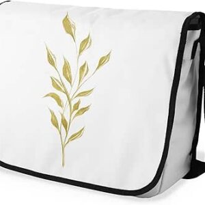 شنطة ماسنجر مدرسية مطبوعة رقمية بحزام اسود للبنات والاولاد من لو جاردين دو لين، شنطة ماسنجر للطلاب، شنط كتف مقاس 29 × 36 سم