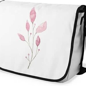 شنطة ماسنجر مدرسية مطبوعة رقمية بحزام اسود للبنات والاولاد من لو جاردين دو لين، شنطة ماسنجر للطلاب، شنط كتف مقاس 29 × 36 سم