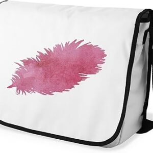 شنطة ماسنجر مدرسية مطبوعة رقمية بحزام اسود للبنات والاولاد من لو جاردين دو لين، شنطة ماسنجر للطلاب، شنط كتف مقاس 29 × 36 سم