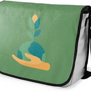 بوناميزون شنطة ماسنجر مدرسية مطبوعة رقميا للطلاب، شنطة كروس بودي وشنطة ساعي، شنطة كتف للمدرسة، العودة الى المدرسة، المقاس: 29 × 36 سم، ألوان متعددة