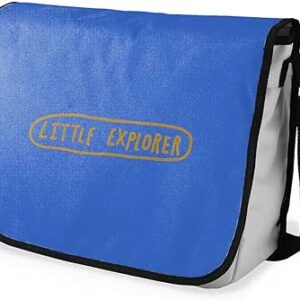 بوناميزون شنطة ماسنجر مدرسية مطبوعة رقميا للطلاب، شنطة كروس بودي وشنطة ساعي، شنطة كتف للمدرسة، العودة الى المدرسة، المقاس: 29 × 36 سم