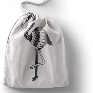 بوناميزون شنطة منتجات قطنية مطبوعة مع رباط، شنطة بقالة قابلة لاعادة الاستخدام، اكياس صديقة للبيئة وقابلة للتحلل البيولوجي، شنطة سفر، شنط تسوق، صديقة للبيئة، قابلة للطي، المقاس: 12×15 سم، قماش