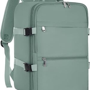 حقائب مقصورة رايان اير مقاس 40×20×25 من اكسلوديا، شنطة مقصورة تحت المقعد، شنطة سفر محمولة بحجم المقصورة لرايان اير مع منفذ شحن، حافظة عجلة، جيب مضاد للسرقة