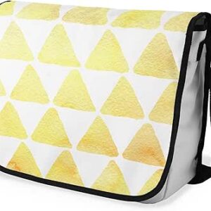 بوناميزون شنطة ماسنجر مدرسية مطبوعة رقميا مع حزام اسود للطلاب، شنطة كروس وشنطة ساعي، شنطة كتف للمدرسة، العودة الى المدرسة، المقاس: 29 × 36 سم