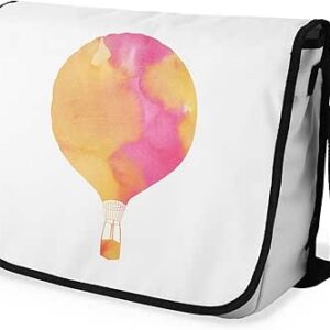 شنطة ماسنجر مدرسية مطبوعة رقمية بحزام اسود للبنات والاولاد من لو جاردين دو لين، شنطة ماسنجر للطلاب، شنط كتف مقاس 29 × 36 سم